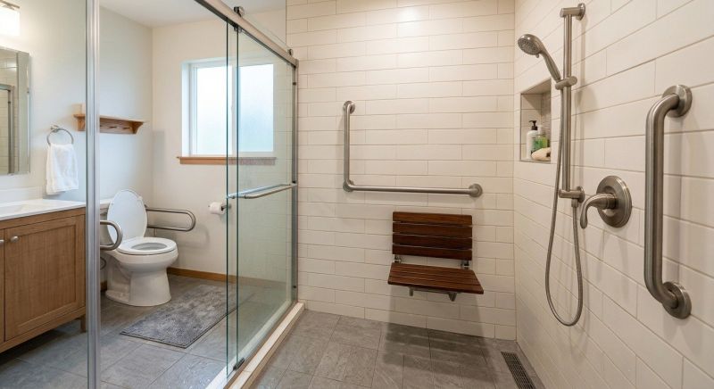 Elderly Shower Installation in Manchester, NH