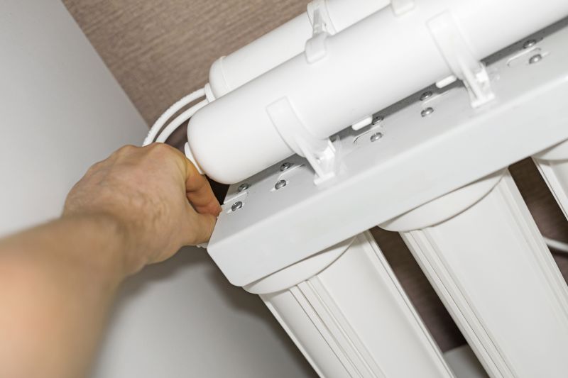 Water Softener System Ready for Use